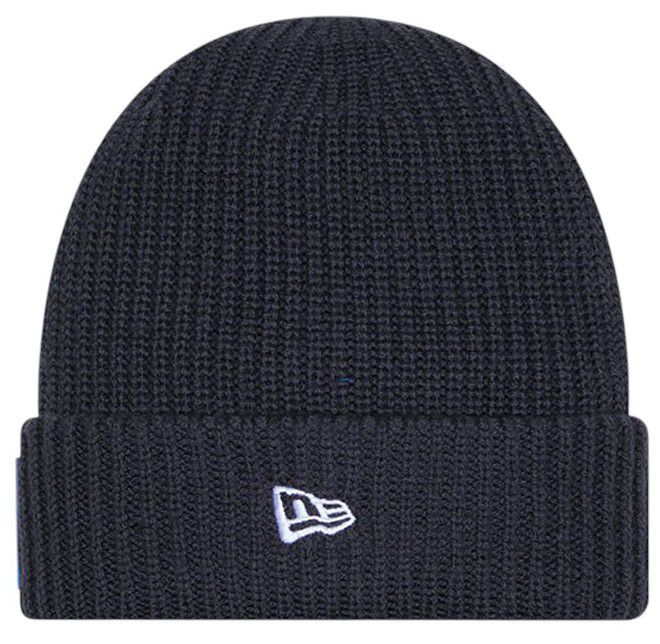 New Era Adult Detroit Lions Charcoal Sideline Cuffed Knit Beanie product image