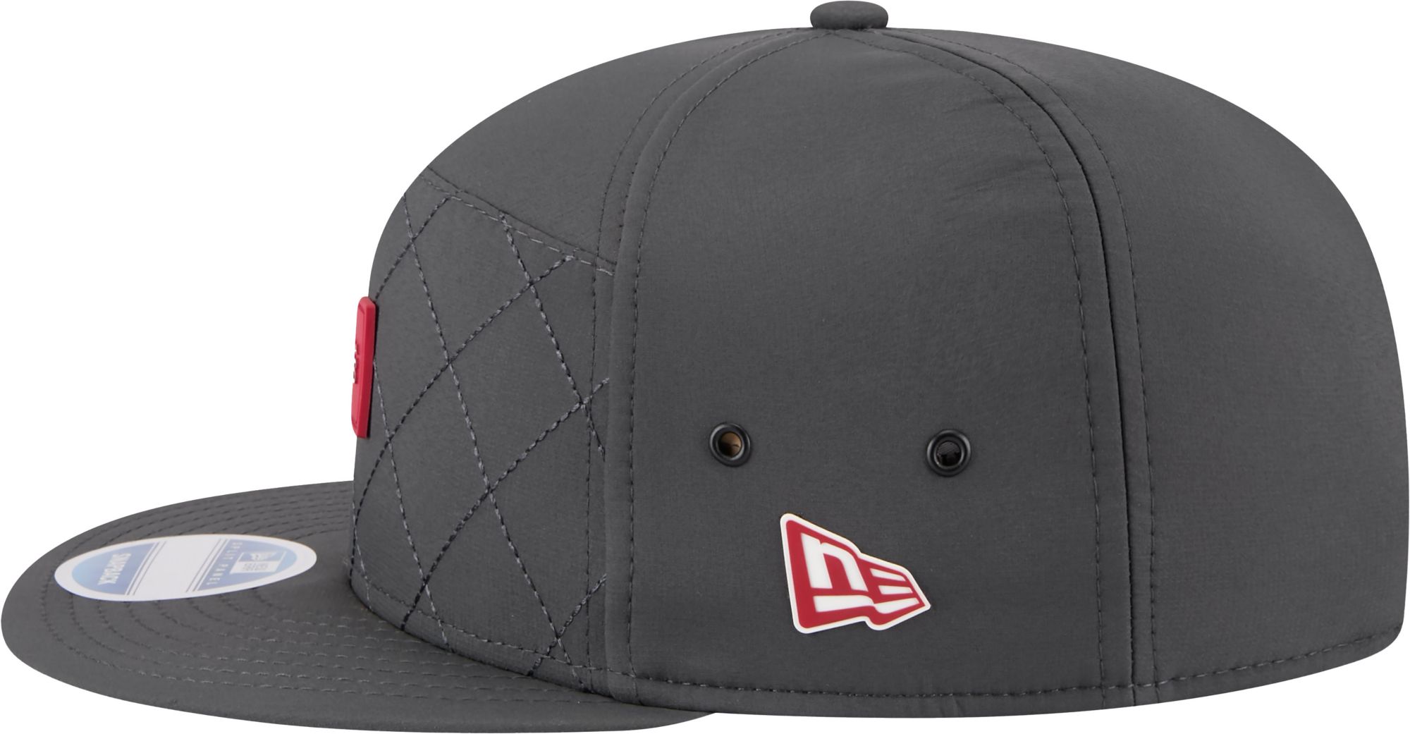 New Era Adult Atlanta Falcons Charcoal Sideline 9Fifty Adjustable Snapback Hat product image