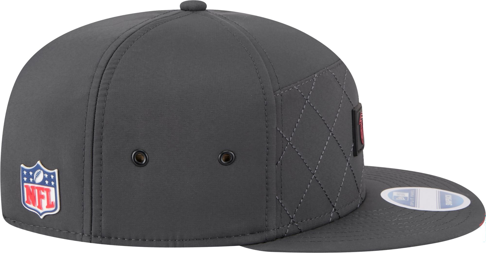 New Era Adult Atlanta Falcons Charcoal Sideline 9Fifty Adjustable Snapback Hat product image