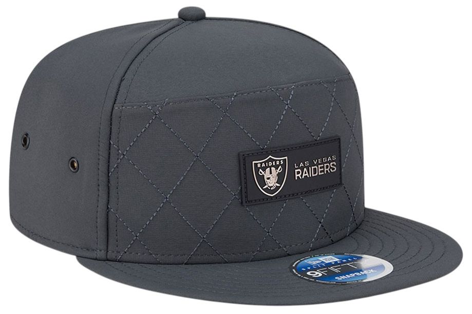 New Era Adult Las Vegas Raiders Charcoal Sideline 9Fifty Adjustable Snapback Hat product image