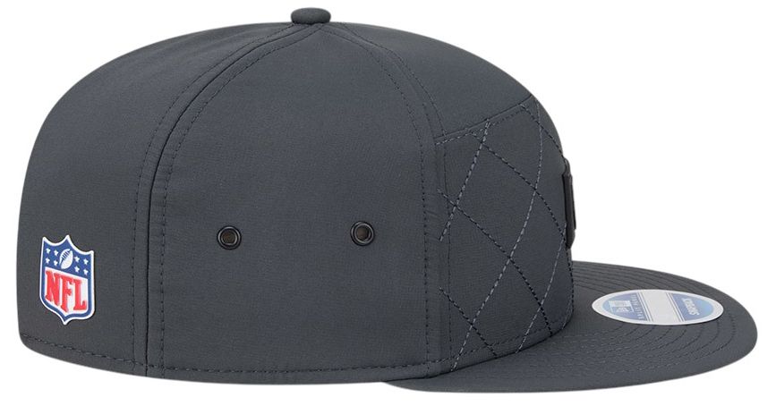 New Era Adult Las Vegas Raiders Charcoal Sideline 9Fifty Adjustable Snapback Hat product image