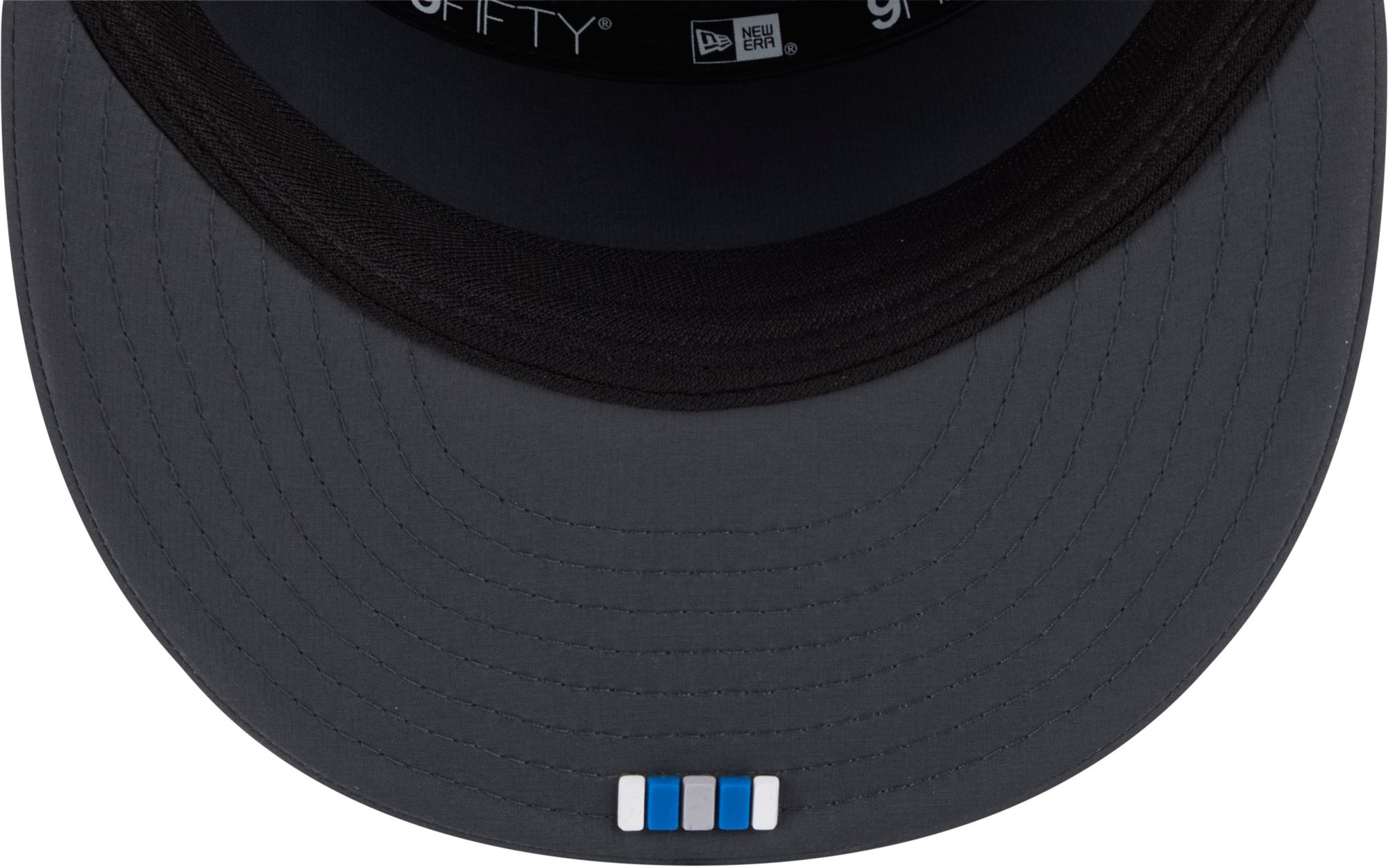 New Era Adult Detroit Lions Charcoal Sideline 9Fifty Adjustable Snapback Hat product image