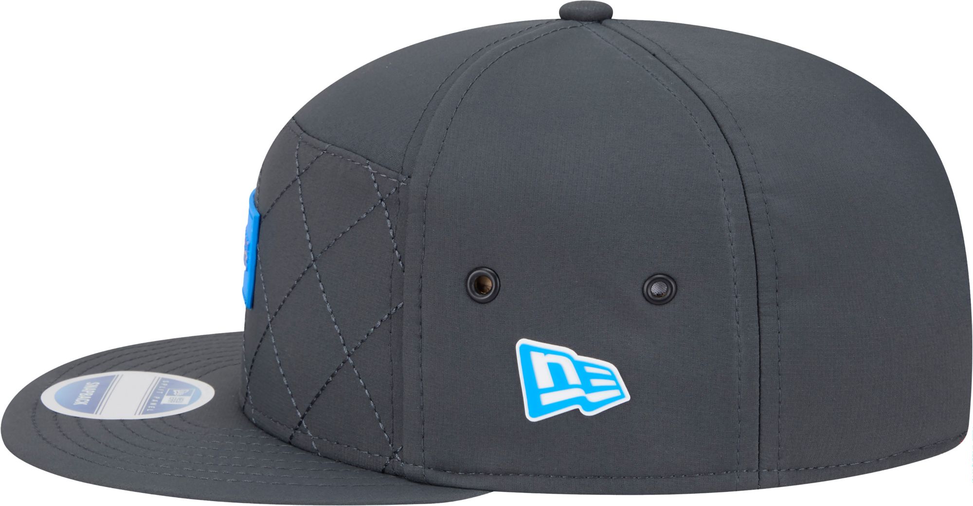 New Era Adult Detroit Lions Charcoal Sideline 9Fifty Adjustable Snapback Hat product image