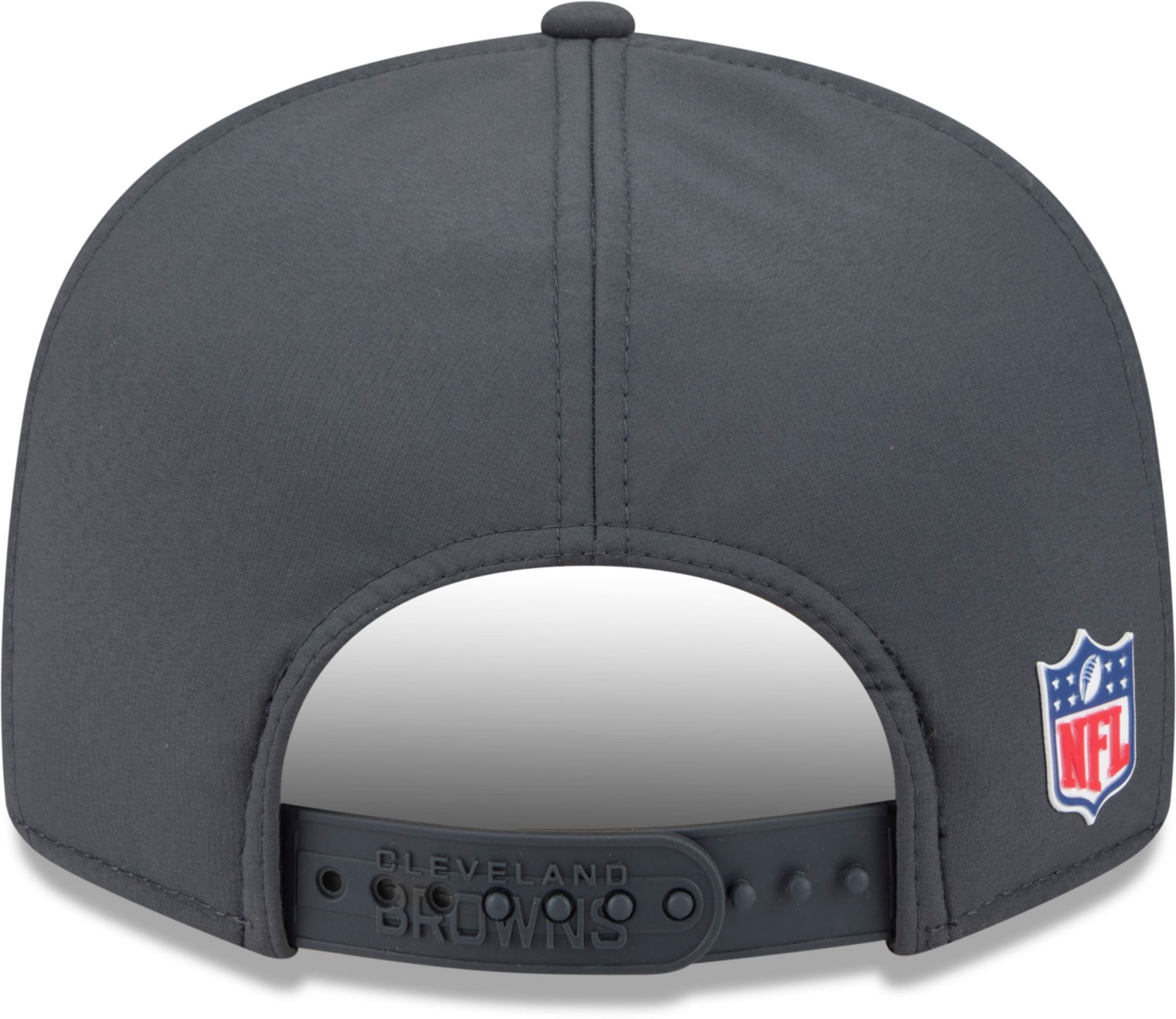 New Era Adult Cleveland Browns Charcoal Sideline 9Fifty Adjustable Snapback Hat product image
