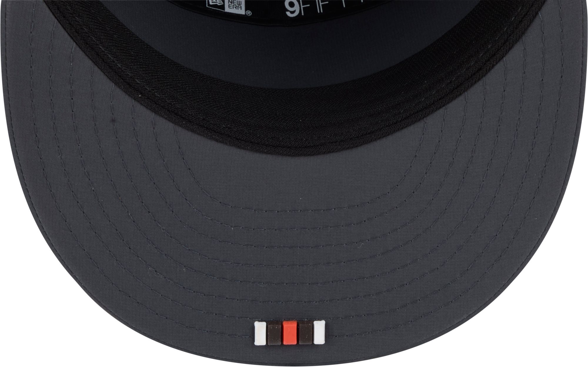 New Era Adult Cleveland Browns Charcoal Sideline 9Fifty Adjustable Snapback Hat product image