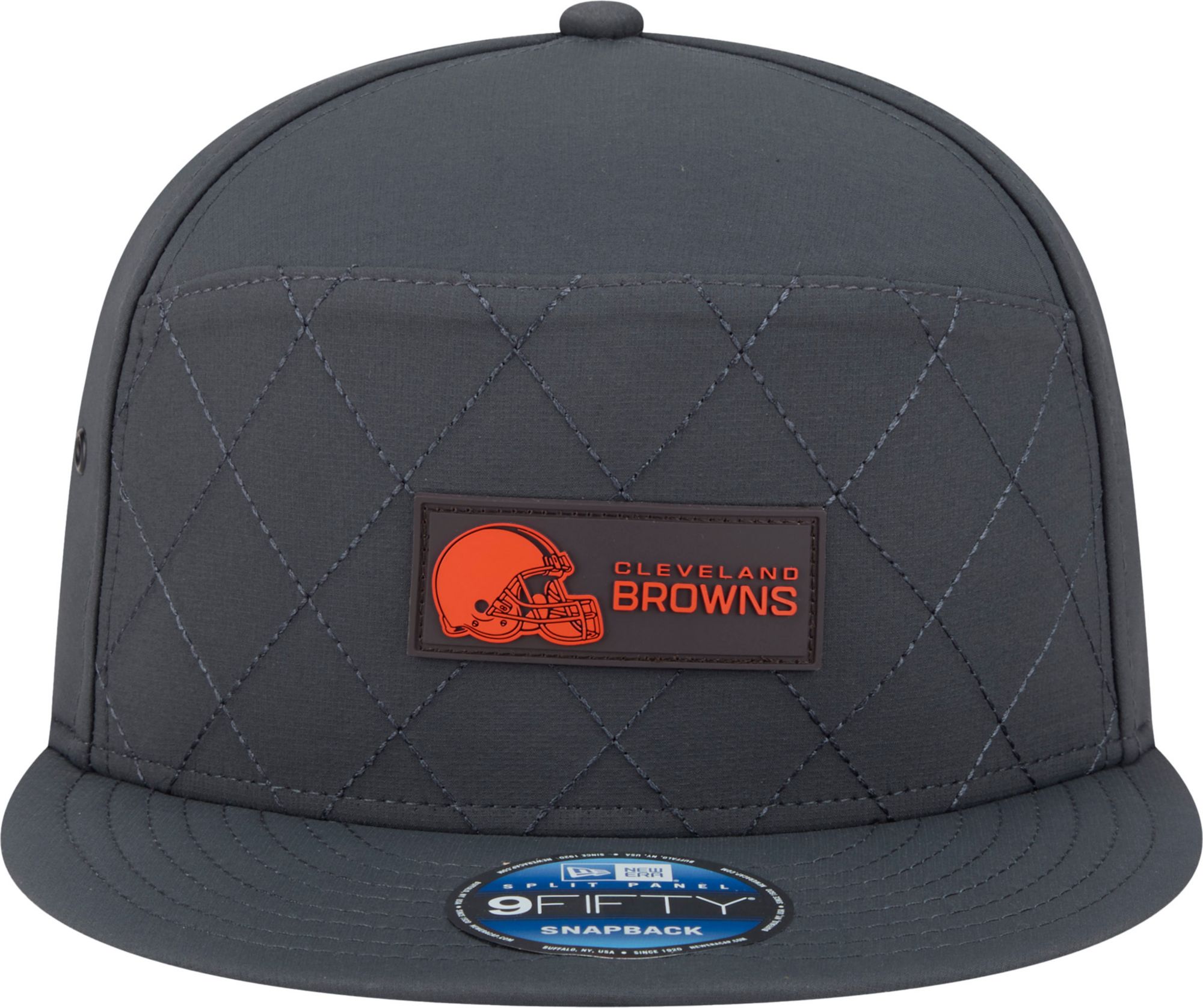 New Era Adult Cleveland Browns Charcoal Sideline 9Fifty Adjustable Snapback Hat product image