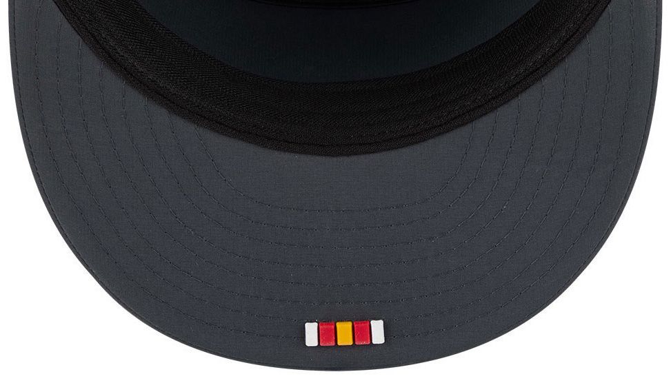 New Era Adult Kansas City Chiefs Charcoal Sideline 9Fifty Adjustable Snapback Hat product image