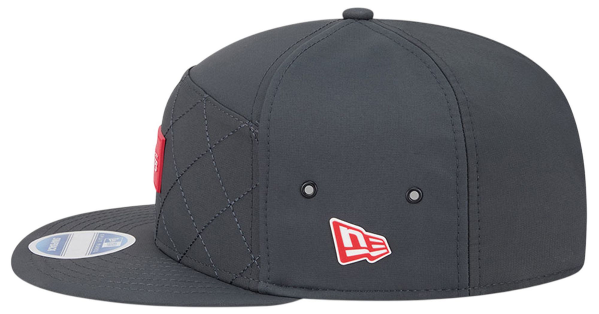 New Era Adult Kansas City Chiefs Charcoal Sideline 9Fifty Adjustable Snapback Hat product image