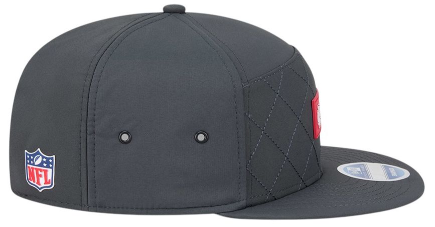 New Era Adult Kansas City Chiefs Charcoal Sideline 9Fifty Adjustable Snapback Hat product image