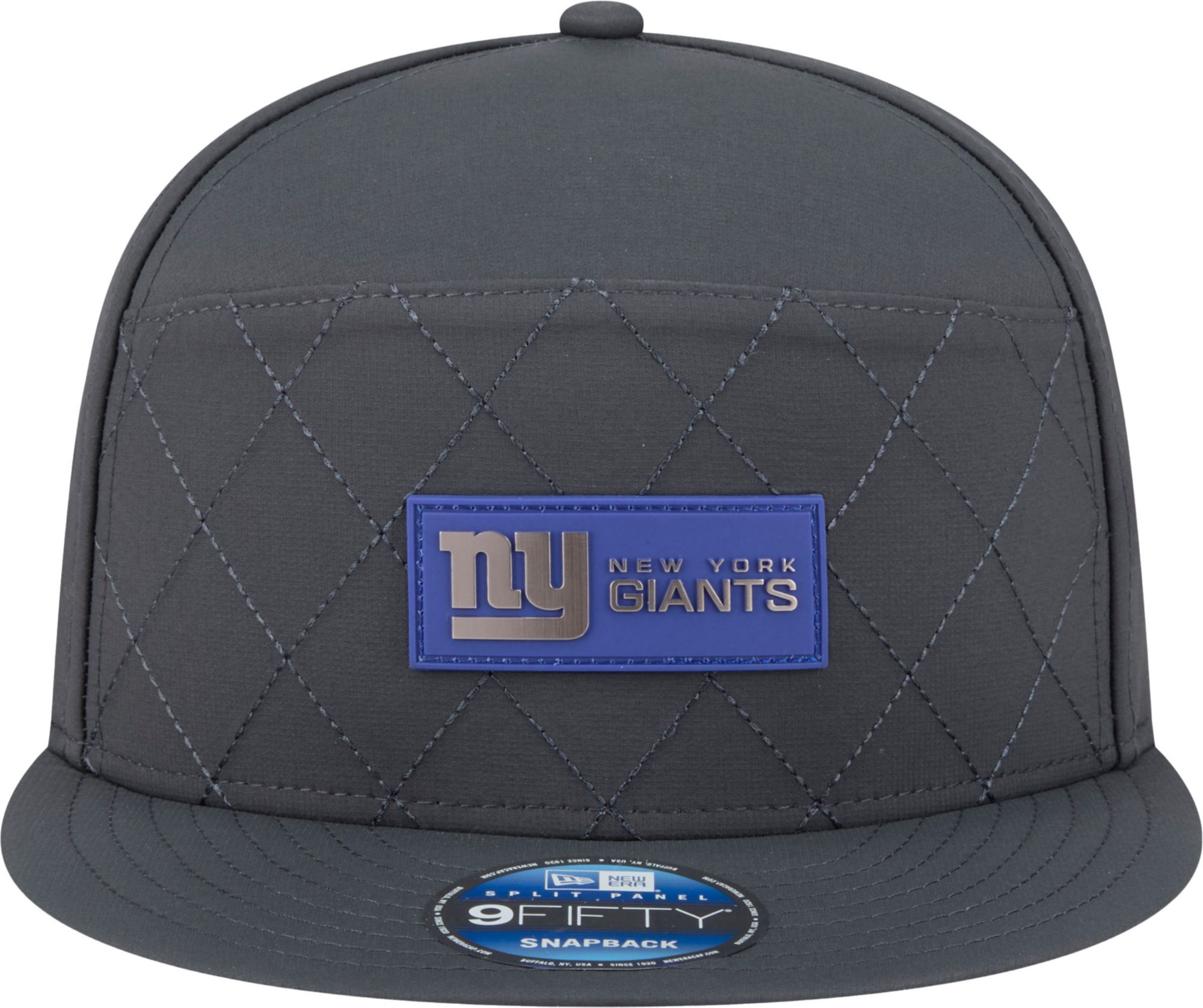 New Era Adult New York Giants Charcoal Sideline 9Fifty Adjustable Snapback Hat product image