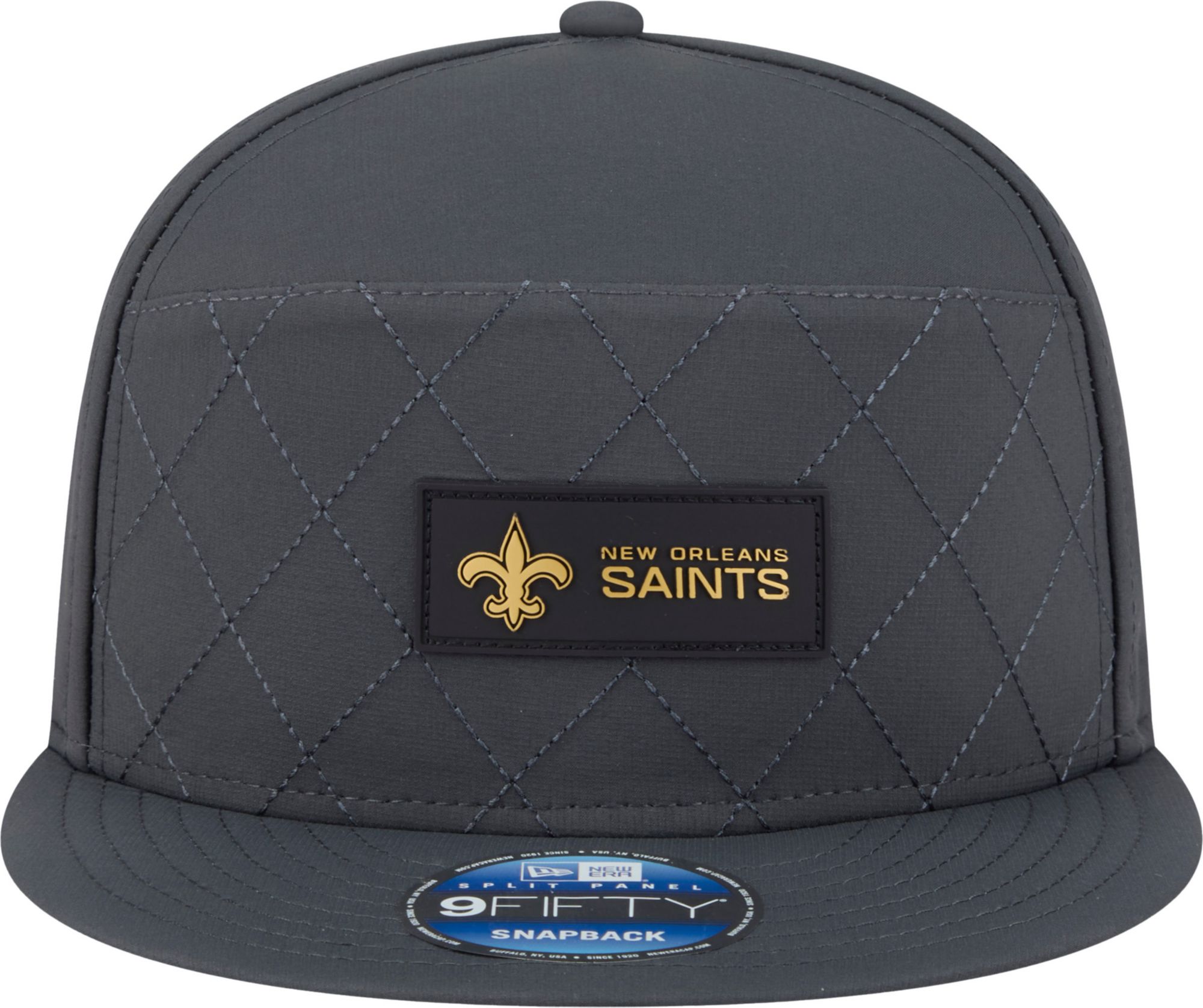 New Era Adult New Orleans Saints Charcoal Sideline 9Fifty Adjustable Snapback Hat product image