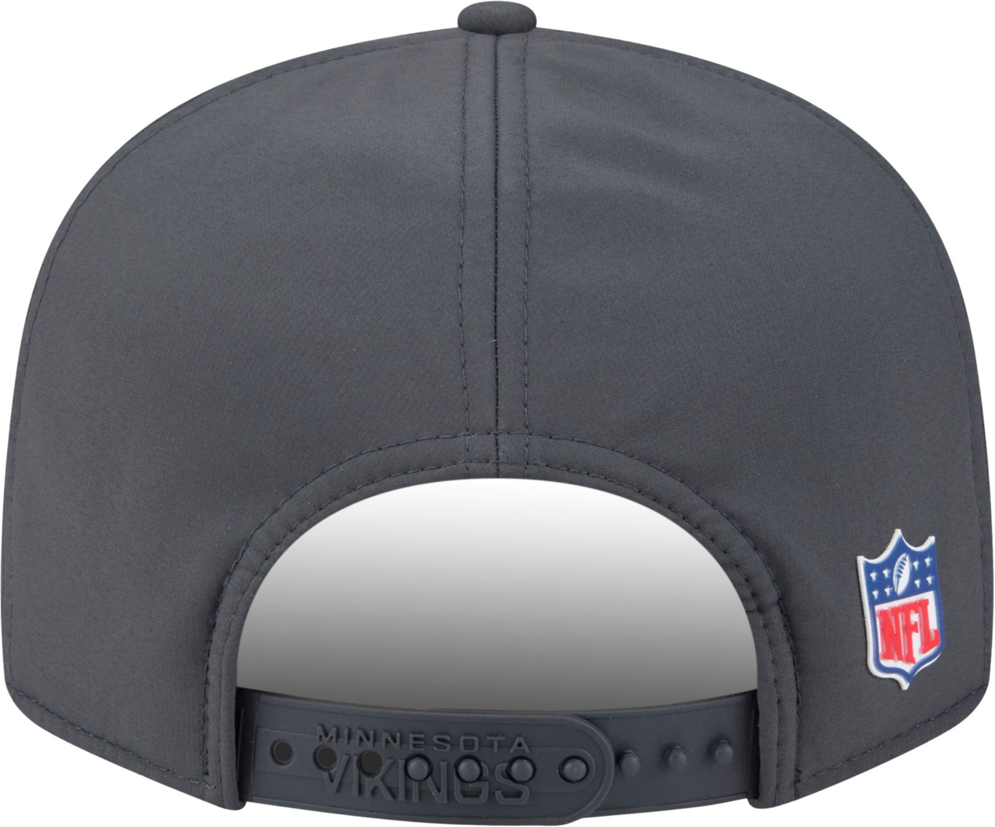 New Era Adult Minnesota Vikings Charcoal Sideline 9Fifty Adjustable Snapback Hat product image