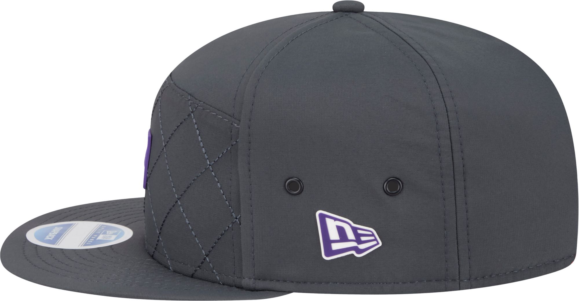 New Era Adult Minnesota Vikings Charcoal Sideline 9Fifty Adjustable Snapback Hat product image