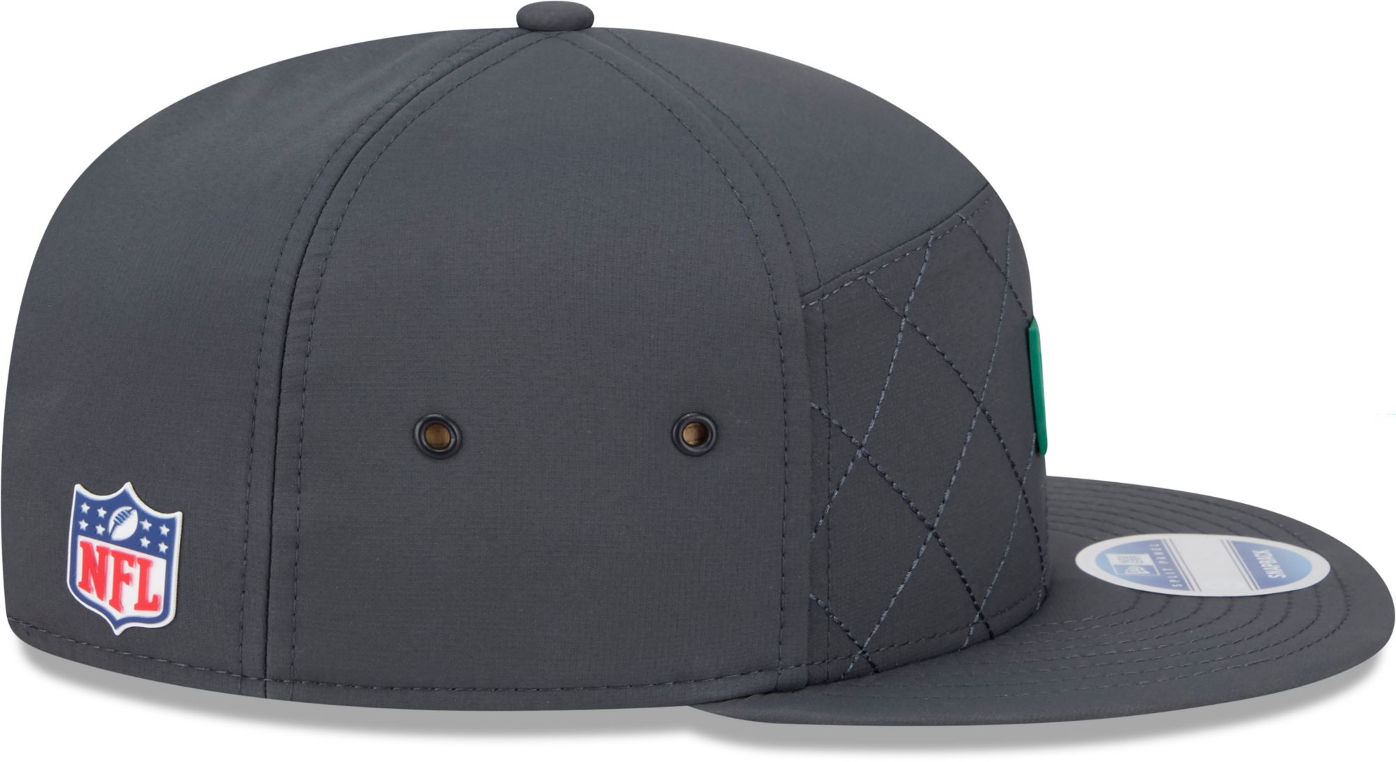 New Era Adult Philadelphia Eagles Charcoal Sideline 9Fifty Adjustable Snapback Hat product image