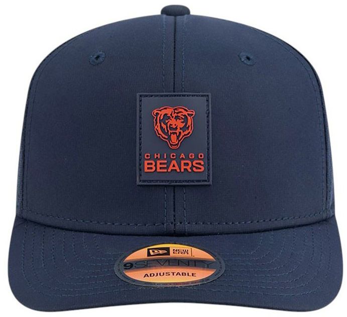 New Era Adult Chicago Bears Sideline 2025 Bear Head Navy 9Seventy Adjustable Trucker Hat product image