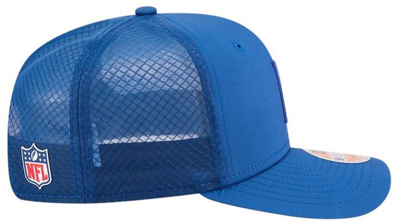 New Era Adult Indianapolis Colts Sideline 2025 Blue 9Seventy Adjustable Trucker Hat product image