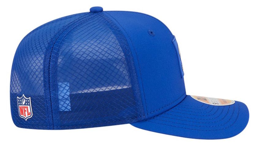 New Era Adult Buffalo Bills Sideline Throwback Medium Blue 9seventy Adjustable Trucker Hat product image