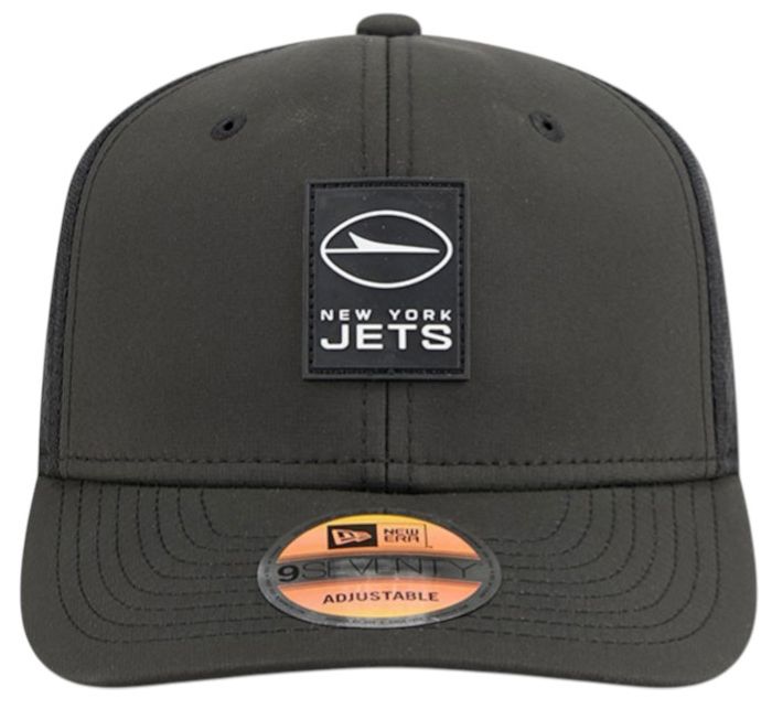 New Era Adult New York Jets Sideline 2025 Black 9Seventy Adjustable Trucker Hat product image