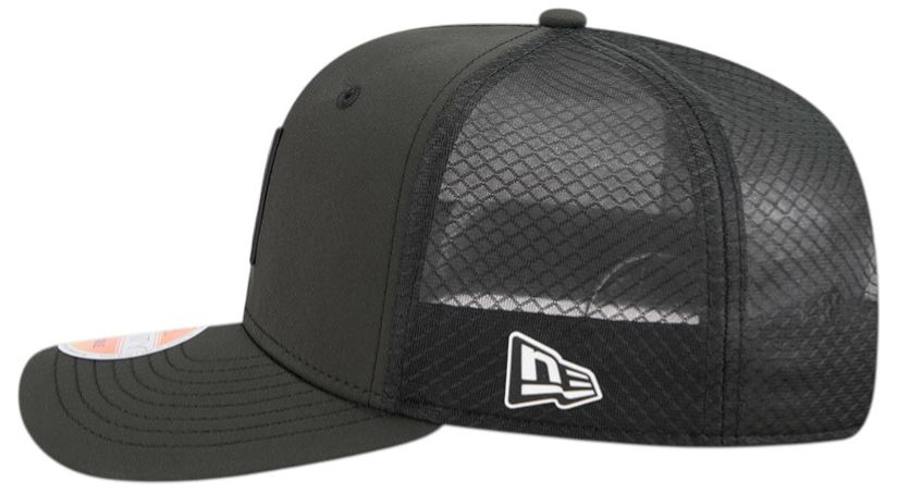 New Era Adult New York Jets Sideline 2025 Black 9Seventy Adjustable Trucker Hat product image