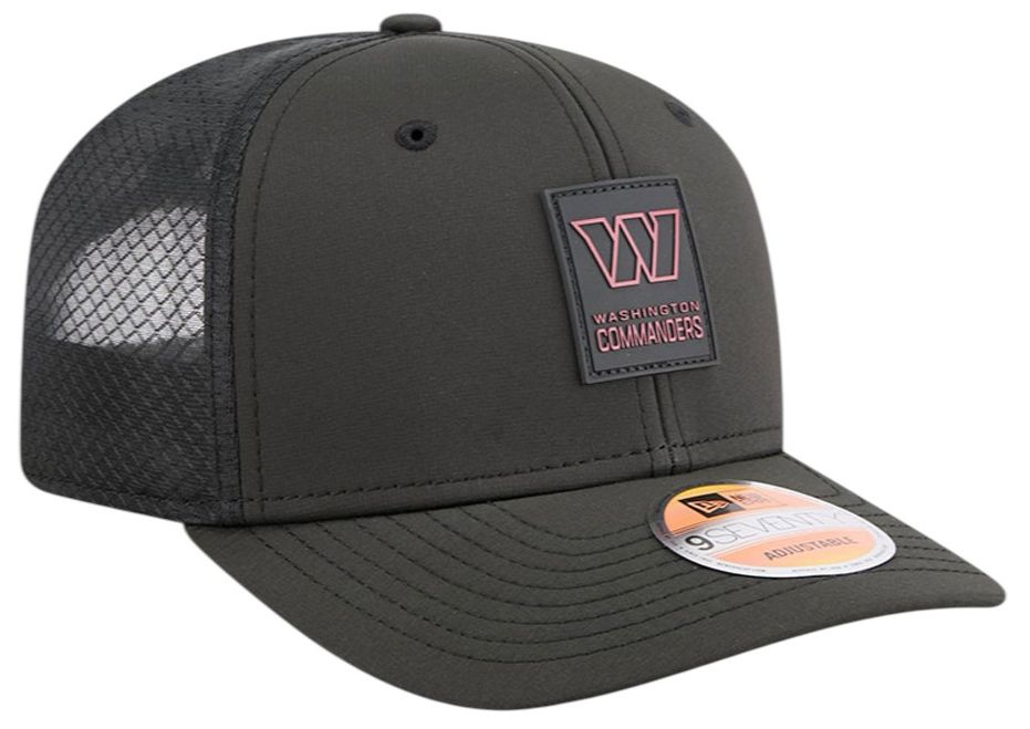 New Era Adult Washington Commanders Sideline 2025 Black 9Seventy Adjustable Trucker Hat product image