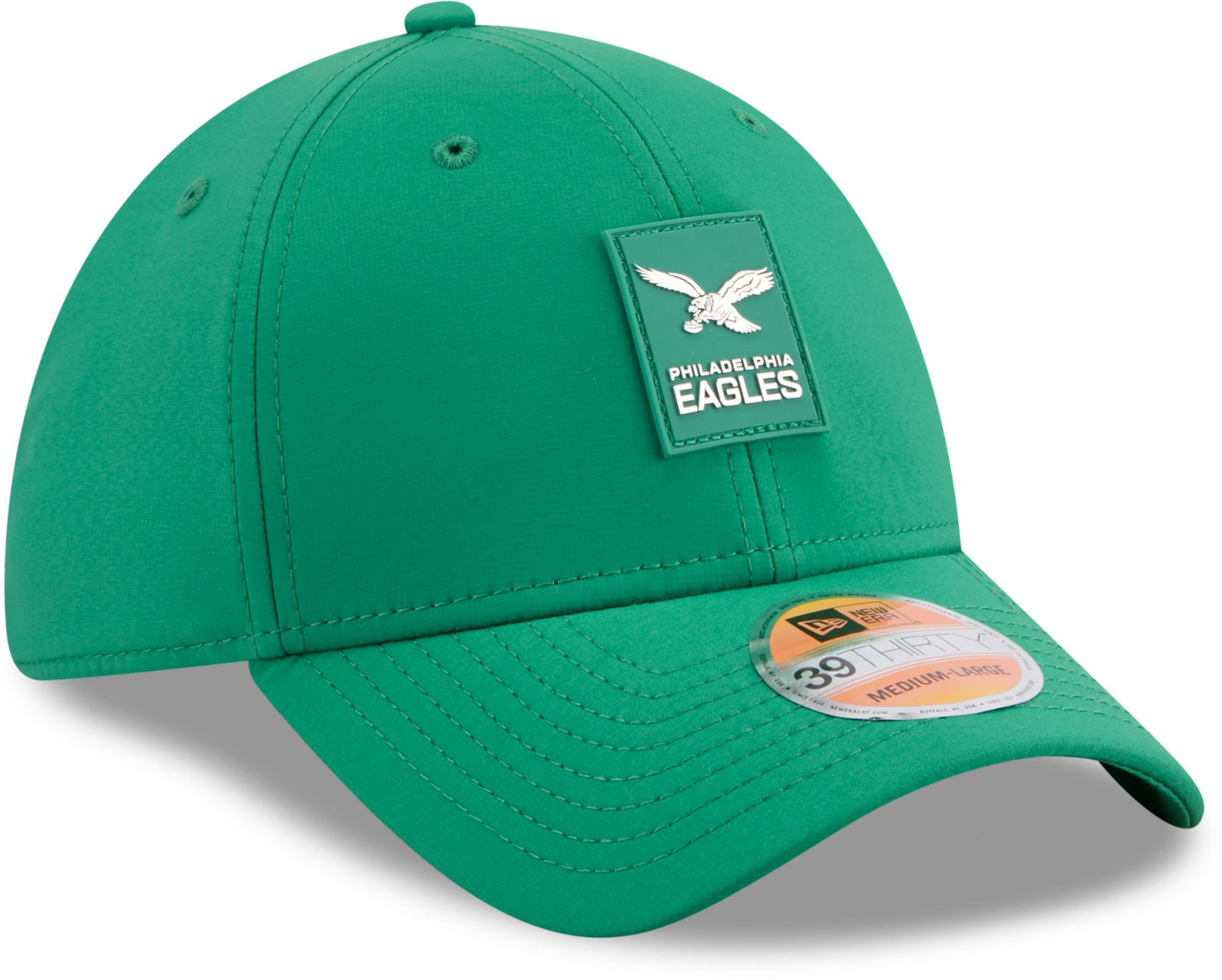 New Era Adult Philadelphia Eagles Sideline 2025 Green 39Thirty Stretch Fit Hat product image