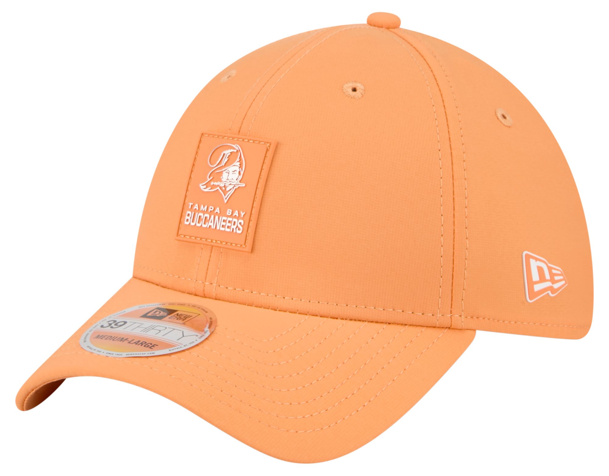 New Era Adult Tampa Bay Buccaneers Sideline 2025 Orange 39Thirty Stretch Fit Hat product image