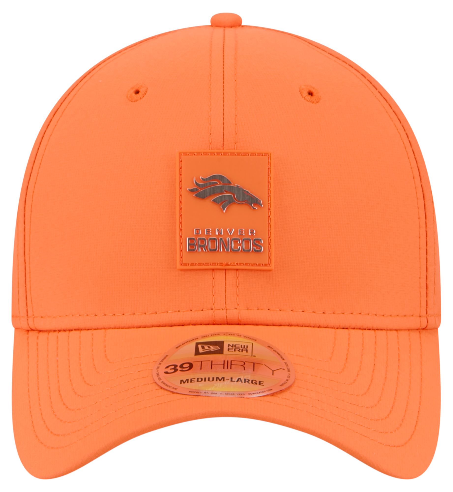 New Era Adult Denver Broncos Sideline 2025 Orange 39Thirty Stretch Fit Hat product image