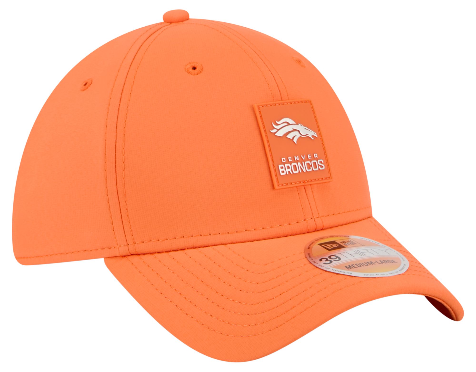 New Era Adult Denver Broncos Sideline 2025 Orange 39Thirty Stretch Fit Hat product image