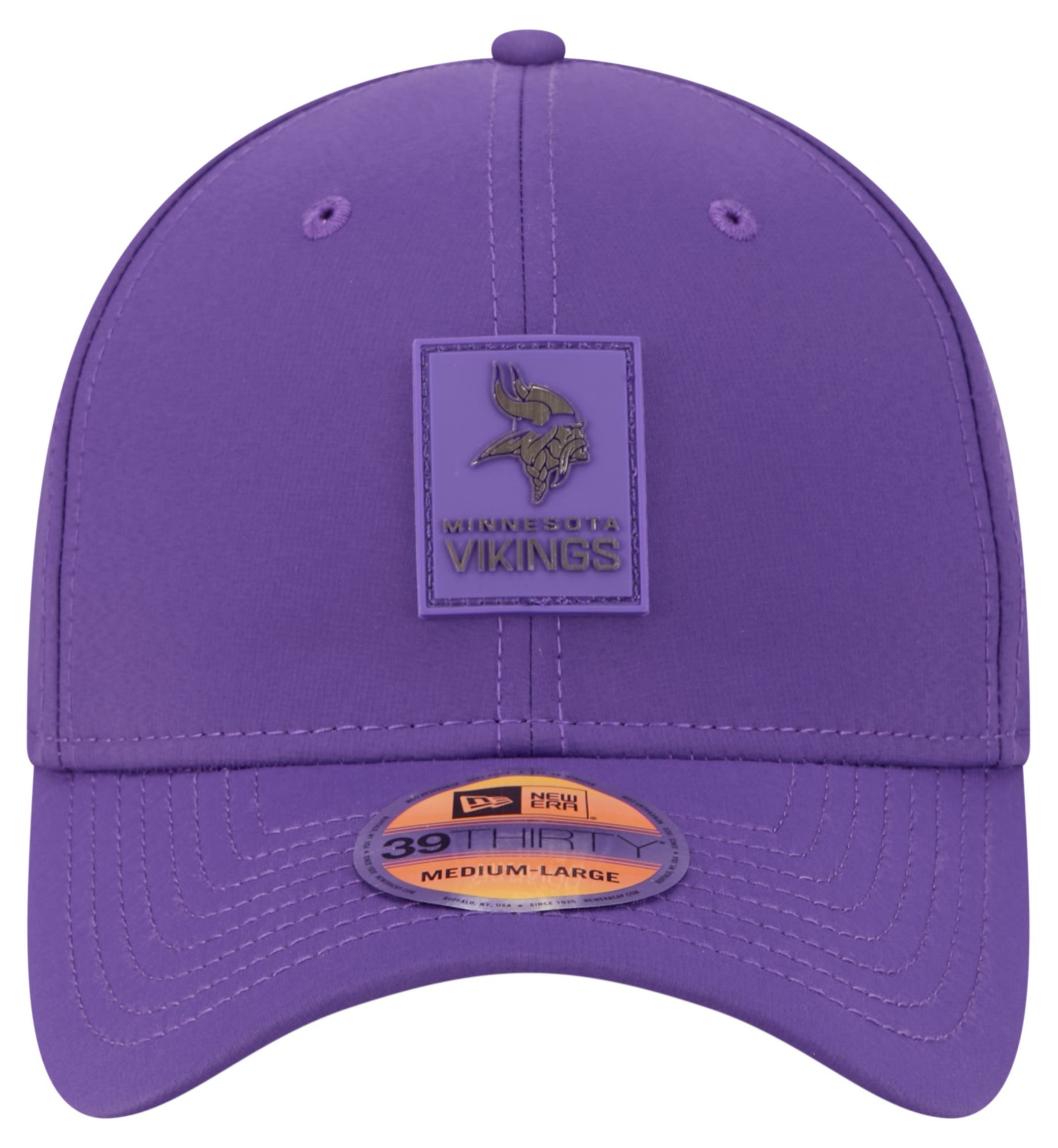 New Era Adult Minnesota Vikings Sideline 2025 Purple 39Thirty Stretch Fit Hat product image
