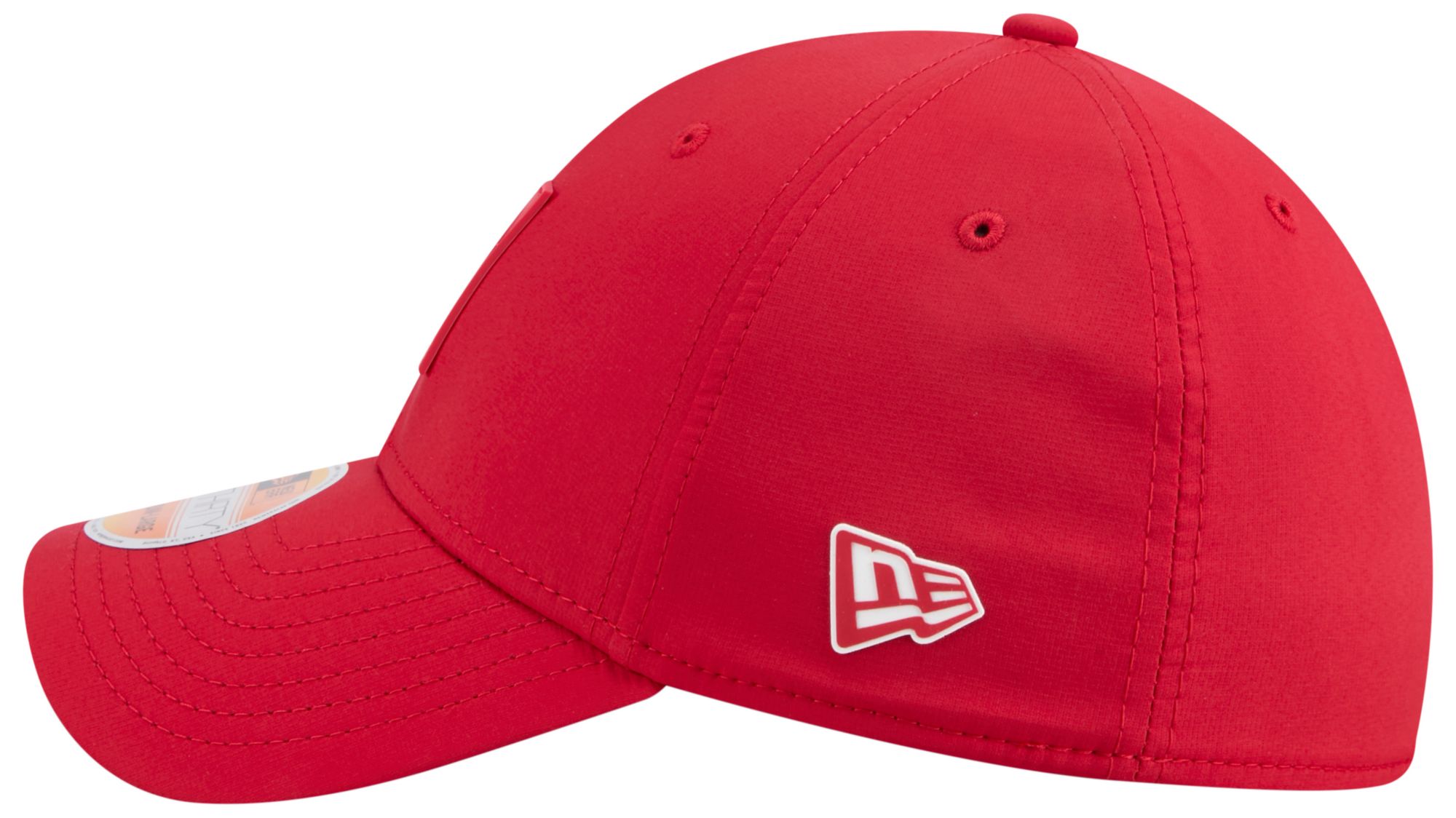 New Era Adult San Francisco 49ers Sideline 2025 Red 39Thirty Stretch Fit Hat product image