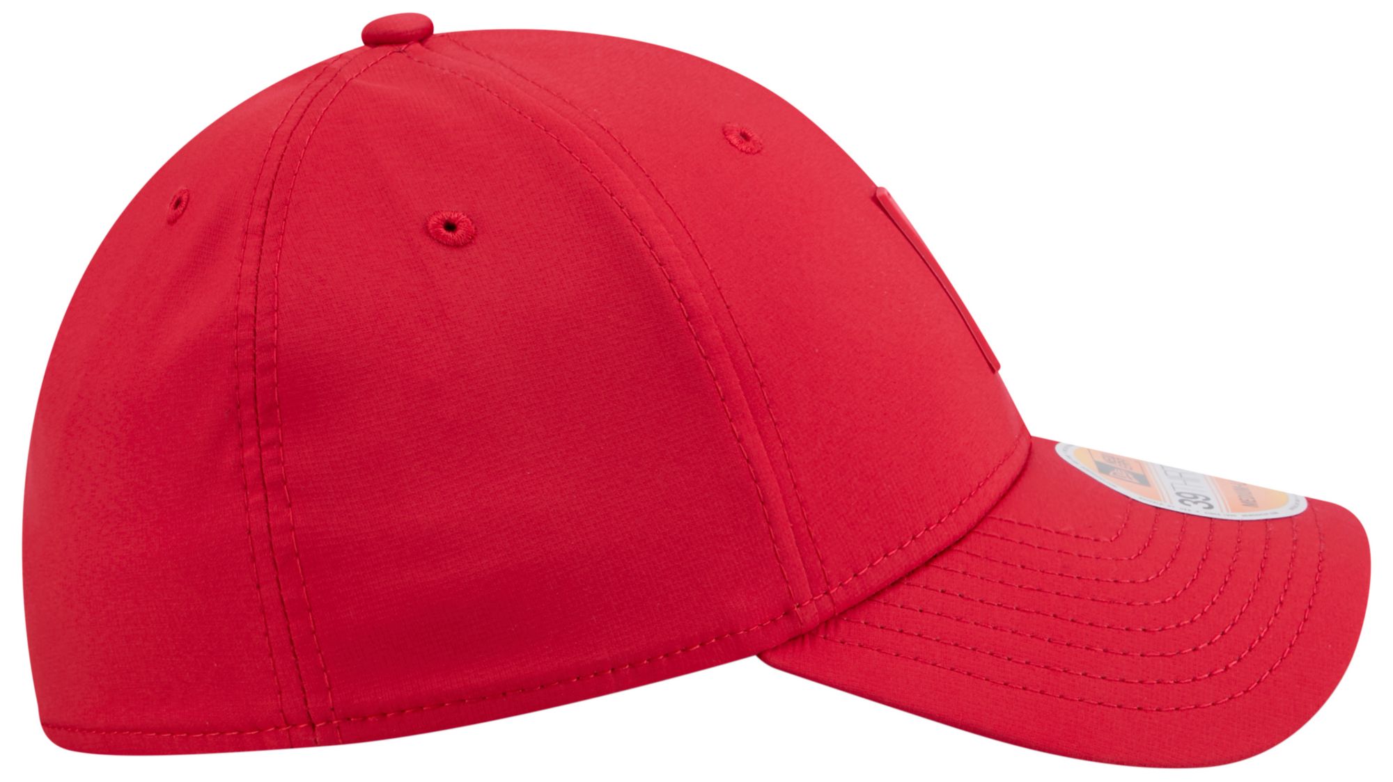 New Era Adult San Francisco 49ers Sideline 2025 Red 39Thirty Stretch Fit Hat product image