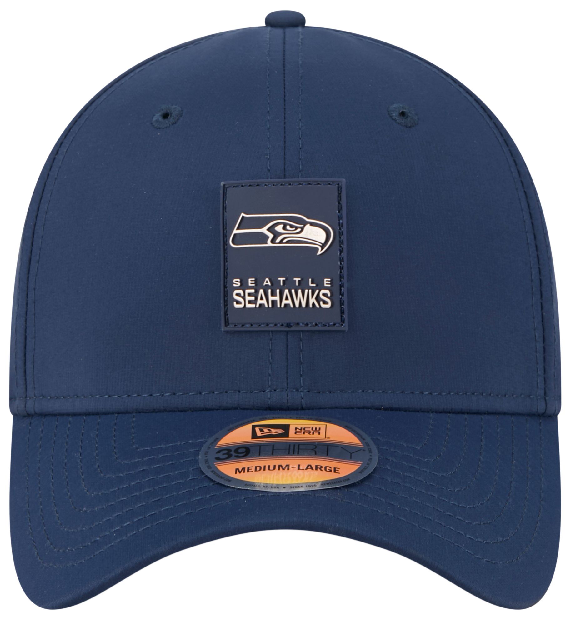 New Era Adult Seattle Seahawks Sideline 2025 Dark Blue 39Thirty Stretch Fit Hat product image