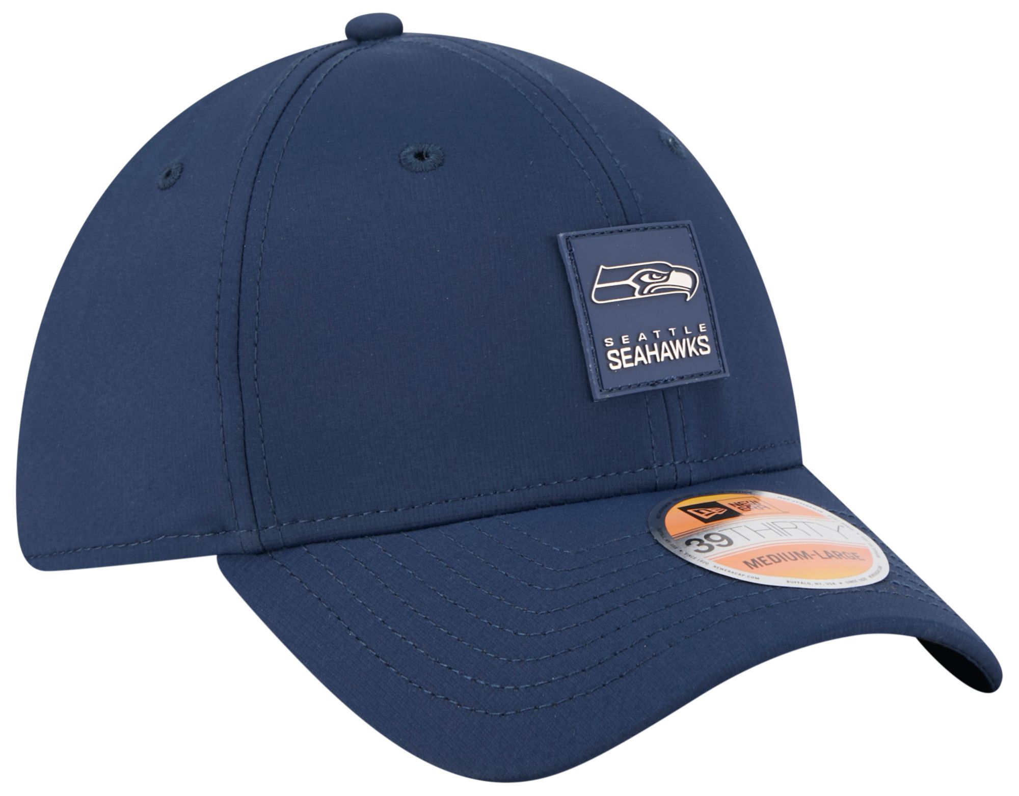 New Era Adult Seattle Seahawks Sideline 2025 Dark Blue 39Thirty Stretch Fit Hat product image