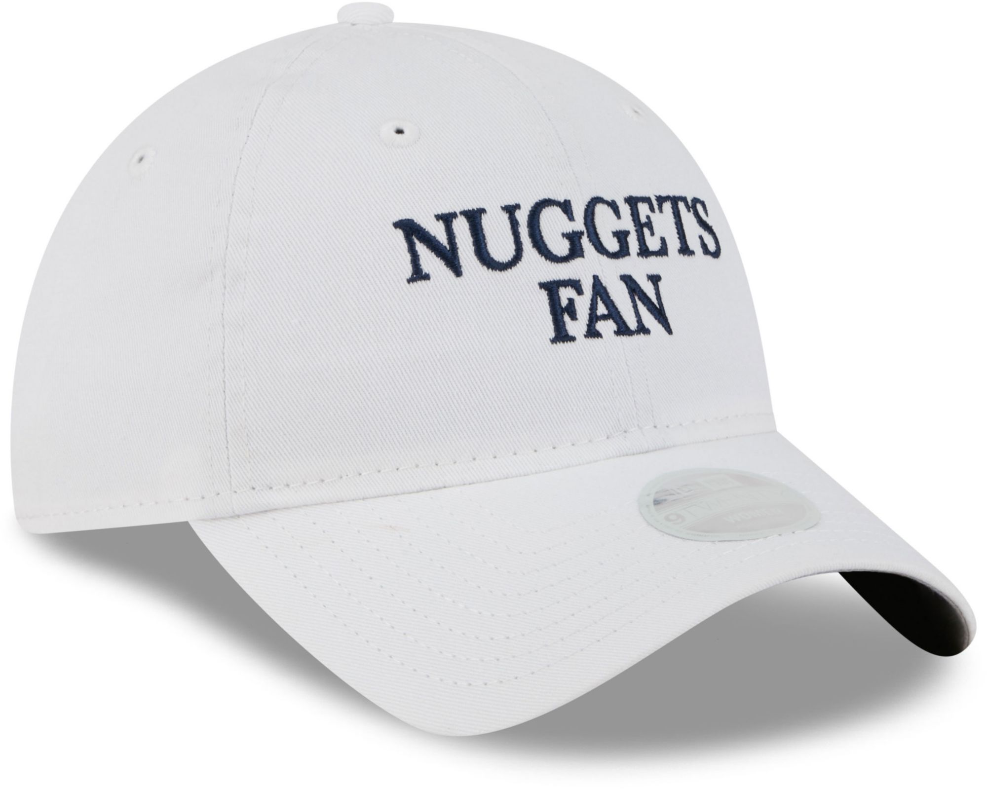 New Era Women's Denver Nuggets White Team Fan 9Twenty Adjustable Hat product image