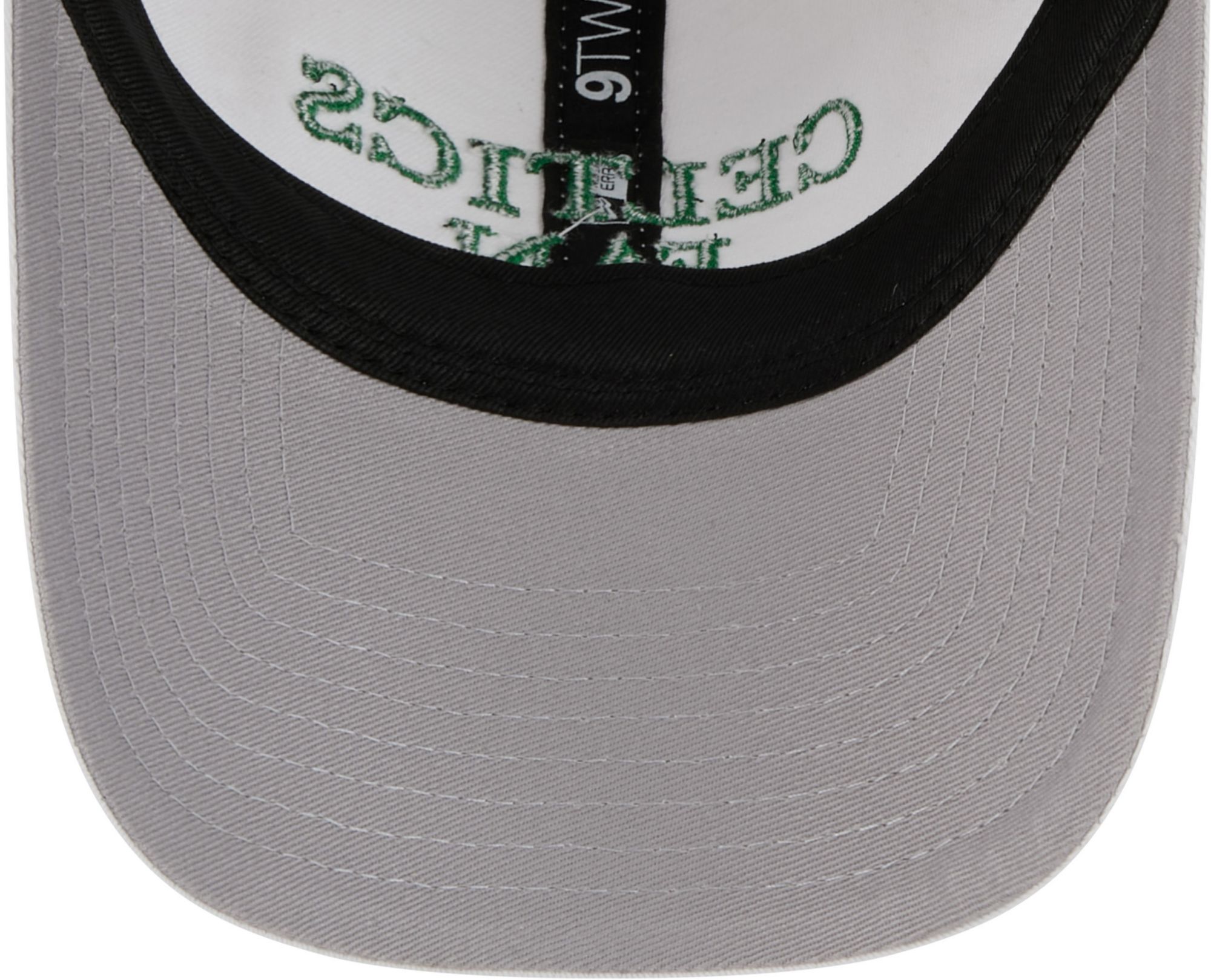 New Era Women's Boston Celtics White Team Fan 9Twenty Adjustable Hat product image