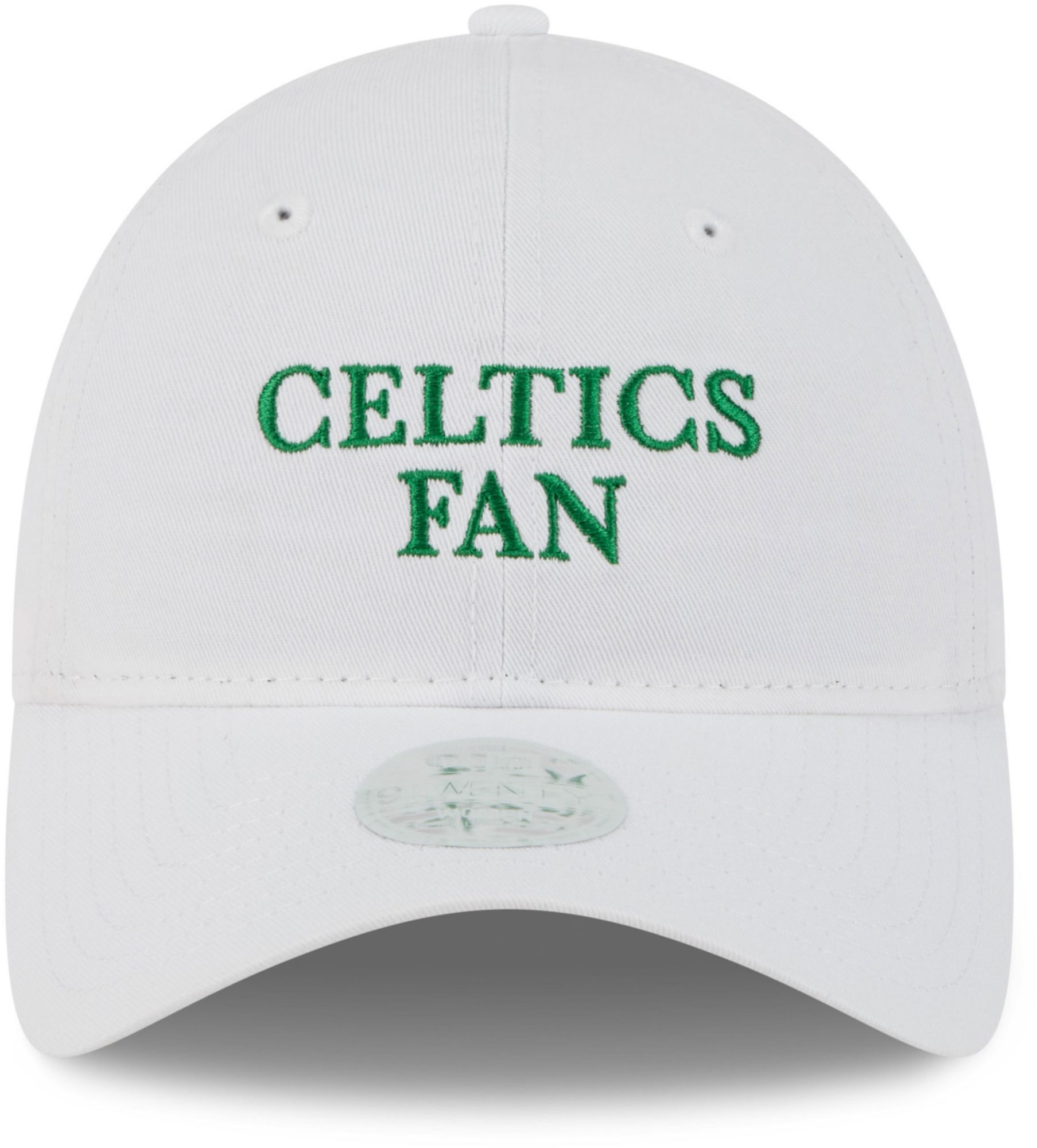 New Era Women's Boston Celtics White Team Fan 9Twenty Adjustable Hat product image