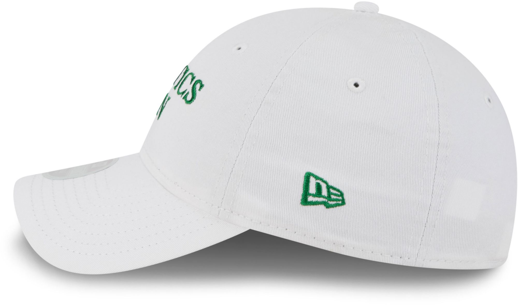 New Era Women's Boston Celtics White Team Fan 9Twenty Adjustable Hat product image