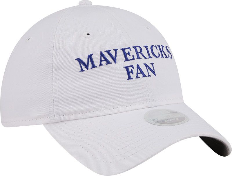 New Era Women's Dallas Mavericks White Team Fan 9Twenty Adjustable Hat product image
