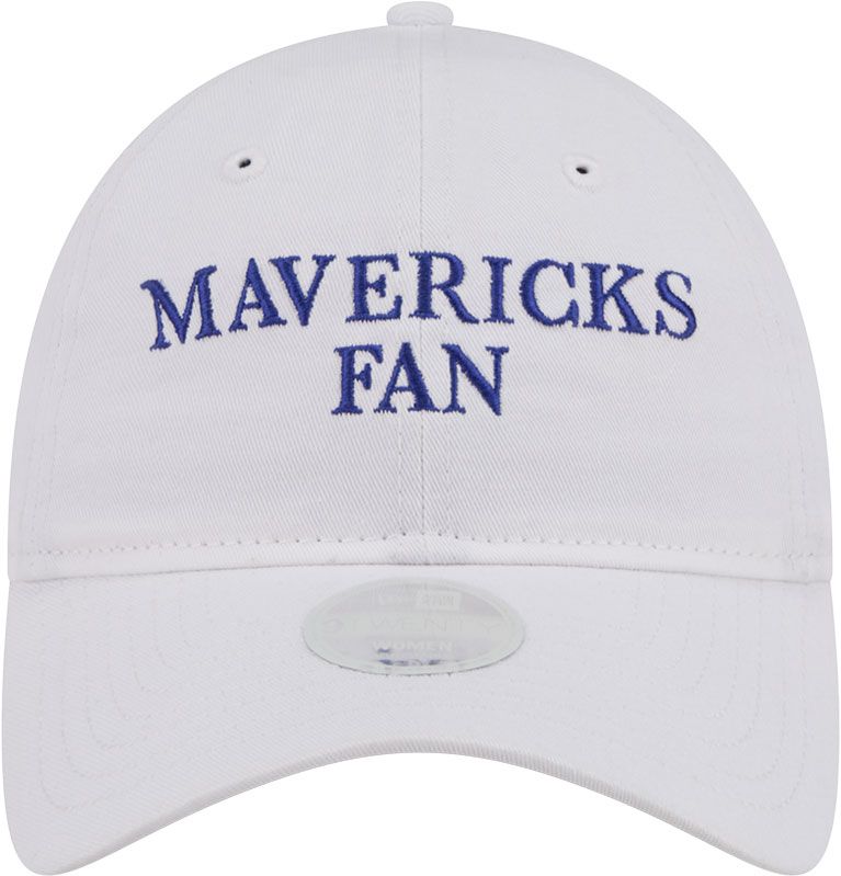 New Era Women's Dallas Mavericks White Team Fan 9Twenty Adjustable Hat product image