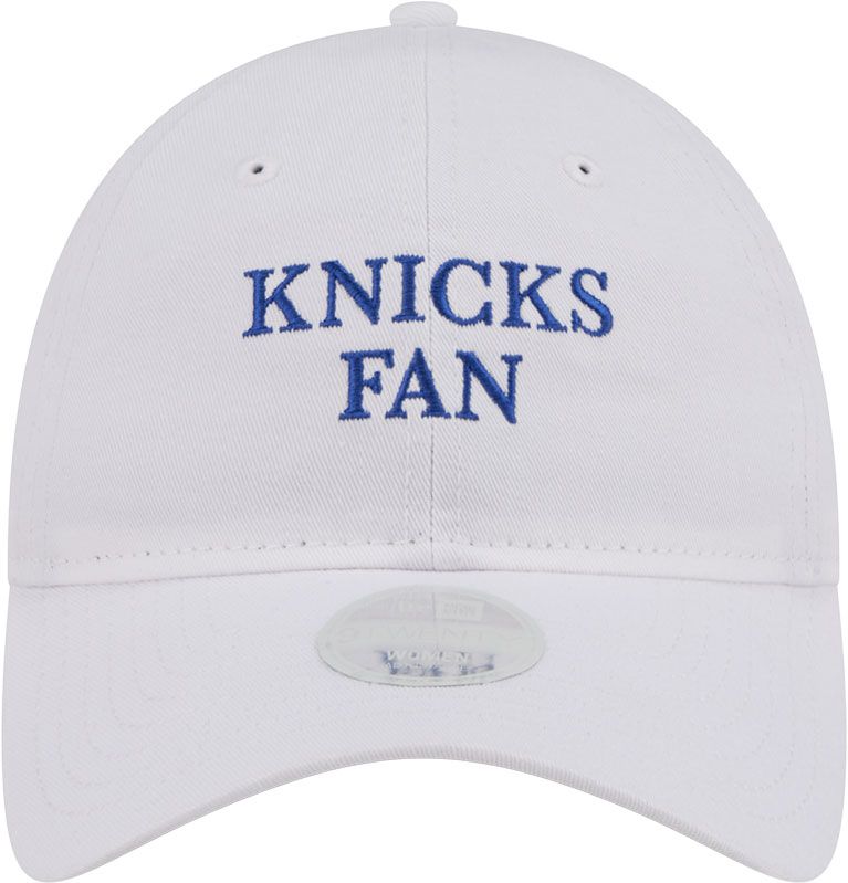 New Era Women's New York Knicks White Team Fan 9Twenty Adjustable Hat product image
