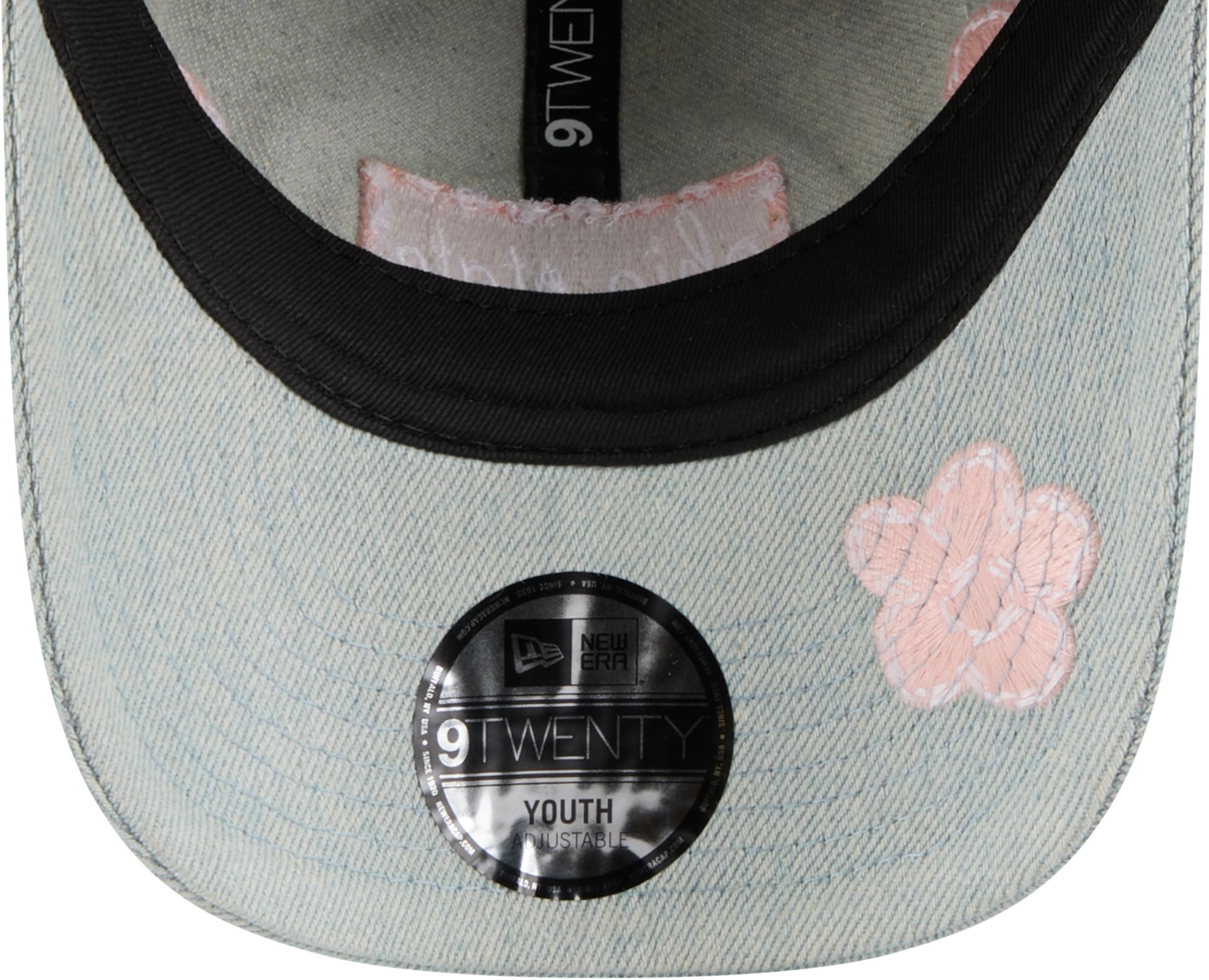 New Era Girls' Ohio State Buckeyes Denim Florals 9Twenty Adjustable Hat product image