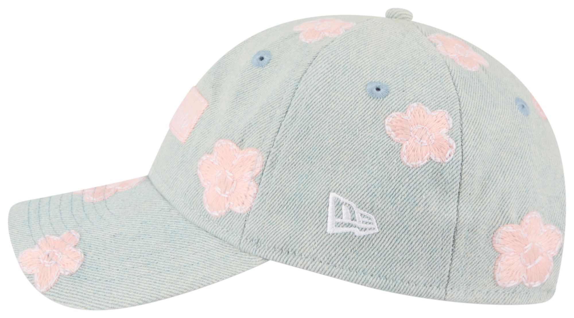 New Era Girls' Ohio State Buckeyes Denim Florals 9Twenty Adjustable Hat product image