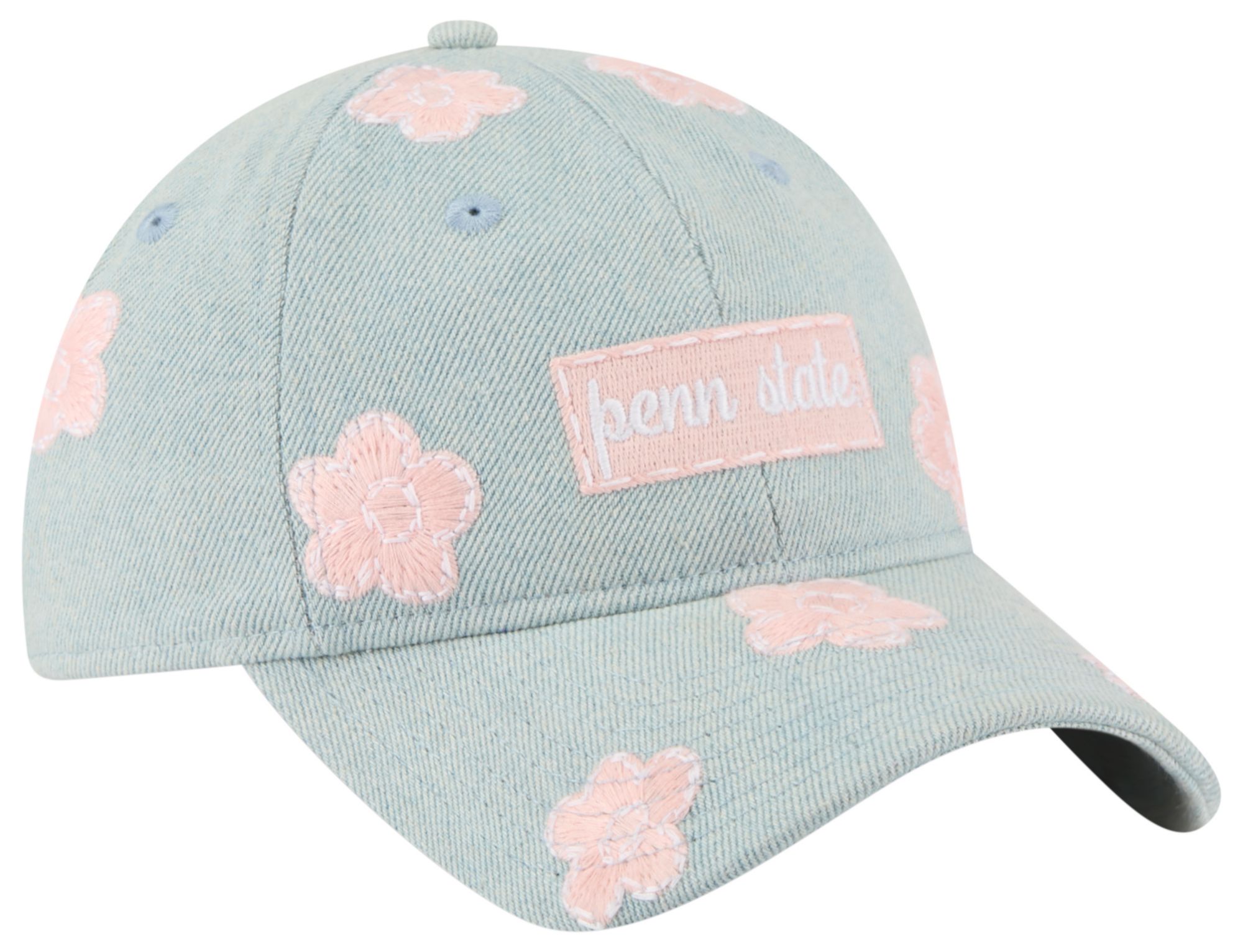 New Era Girls' Penn State Nittany Lions Denim Florals 9Twenty Adjustable Hat product image