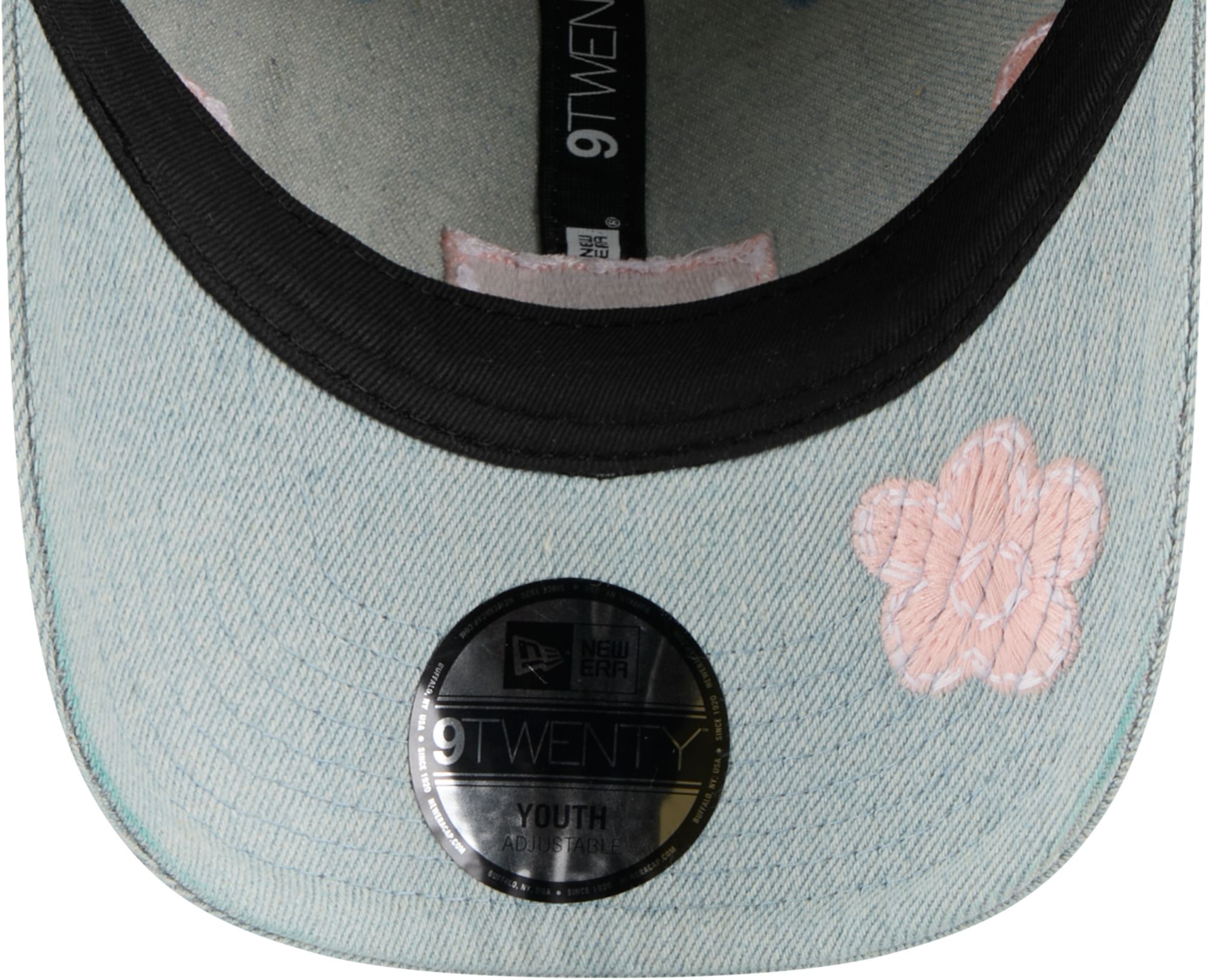 New Era Girls' Texas Longhorns Denim Florals 9Twenty Adjustable Hat product image