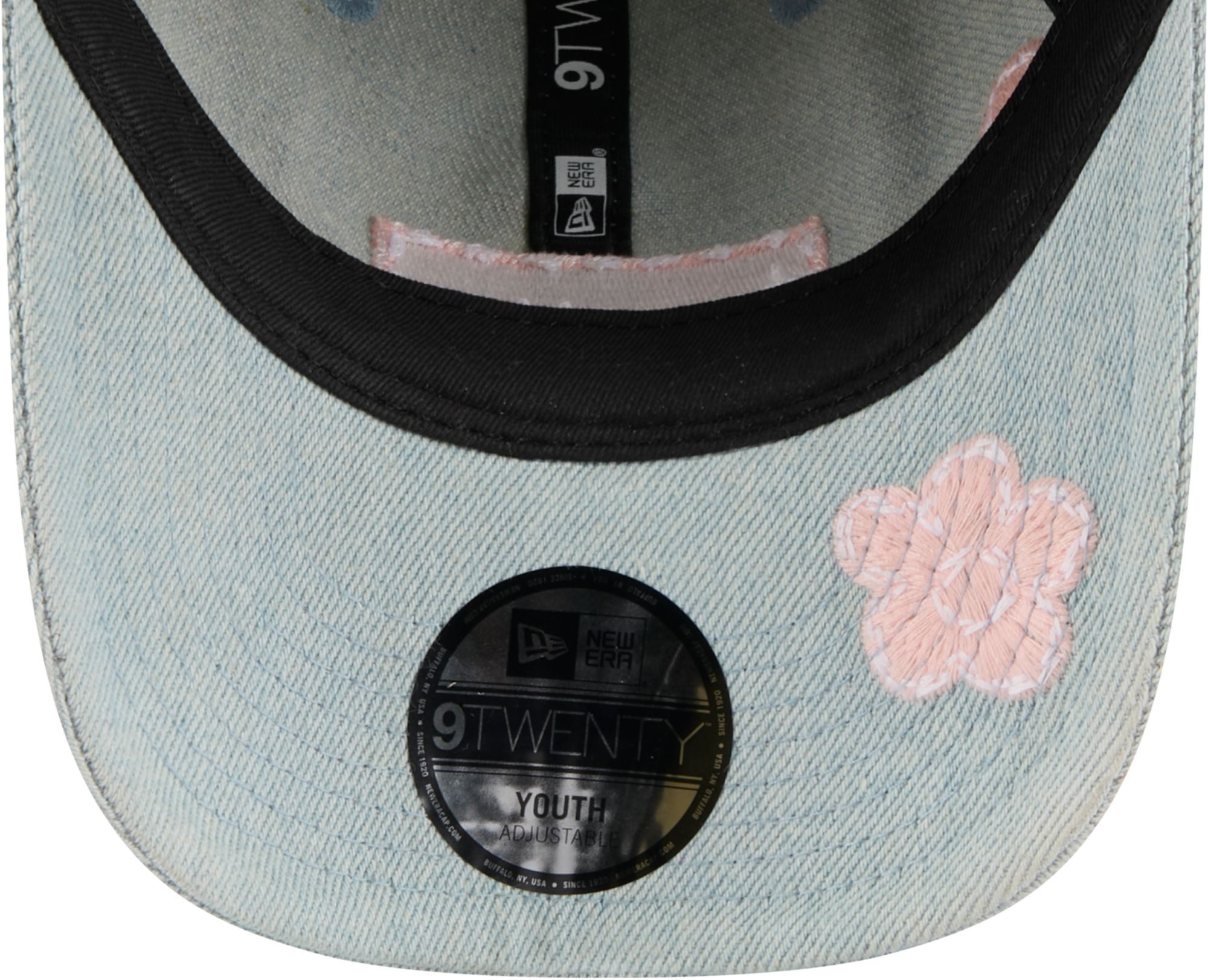 New Era Girls' Tennessee Volunteers Denim Florals 9Twenty Adjustable Hat product image