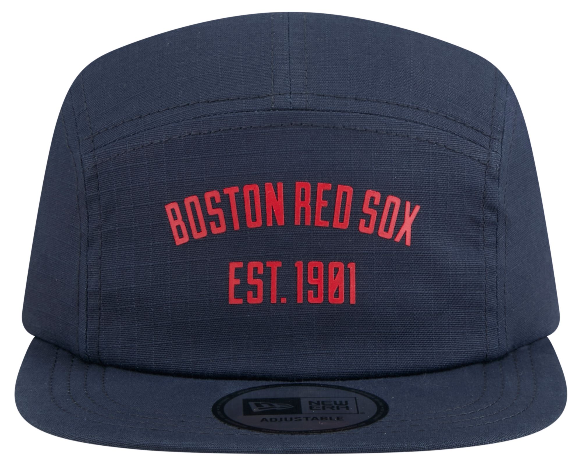 New Era Adult Boston Red Sox Navy Adjustable Camper Hat product image