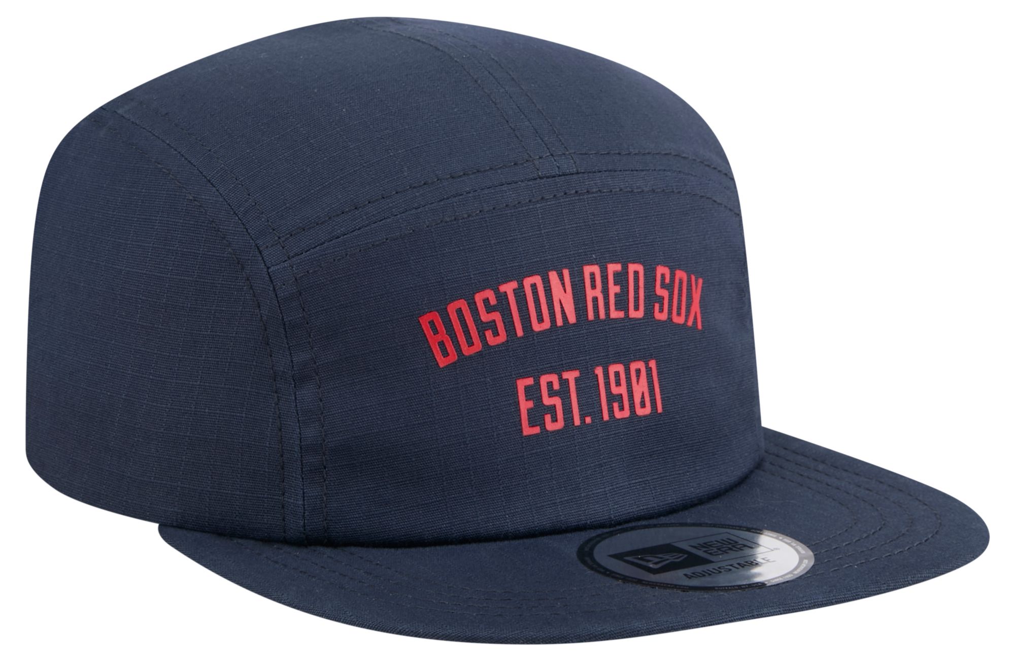 New Era Adult Boston Red Sox Navy Adjustable Camper Hat product image