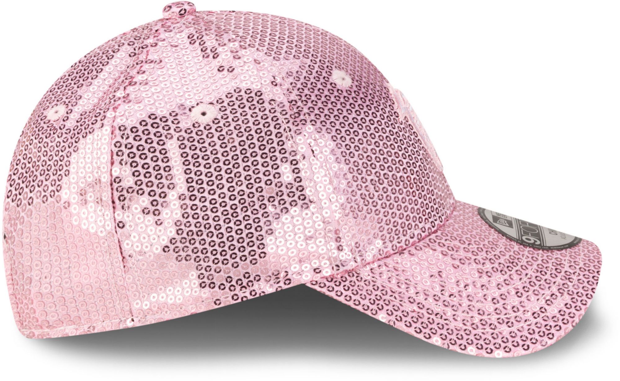 New Era Youth Atlanta Falcons Pink Sequin 9Forty Adjustable Hat product image