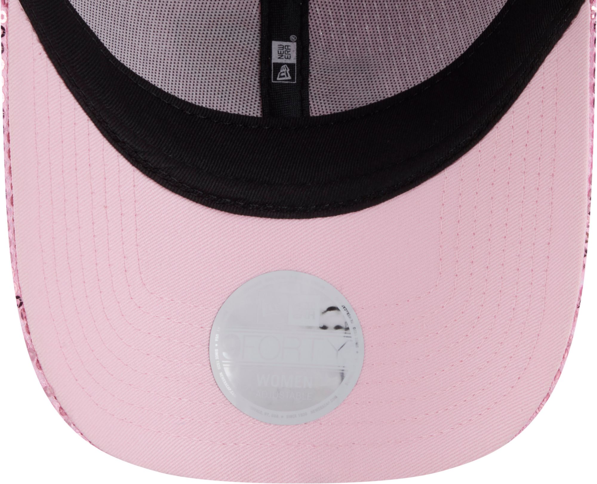 New Era Youth Buffalo Bills Pink Sequin 9Forty Adjustable Hat product image