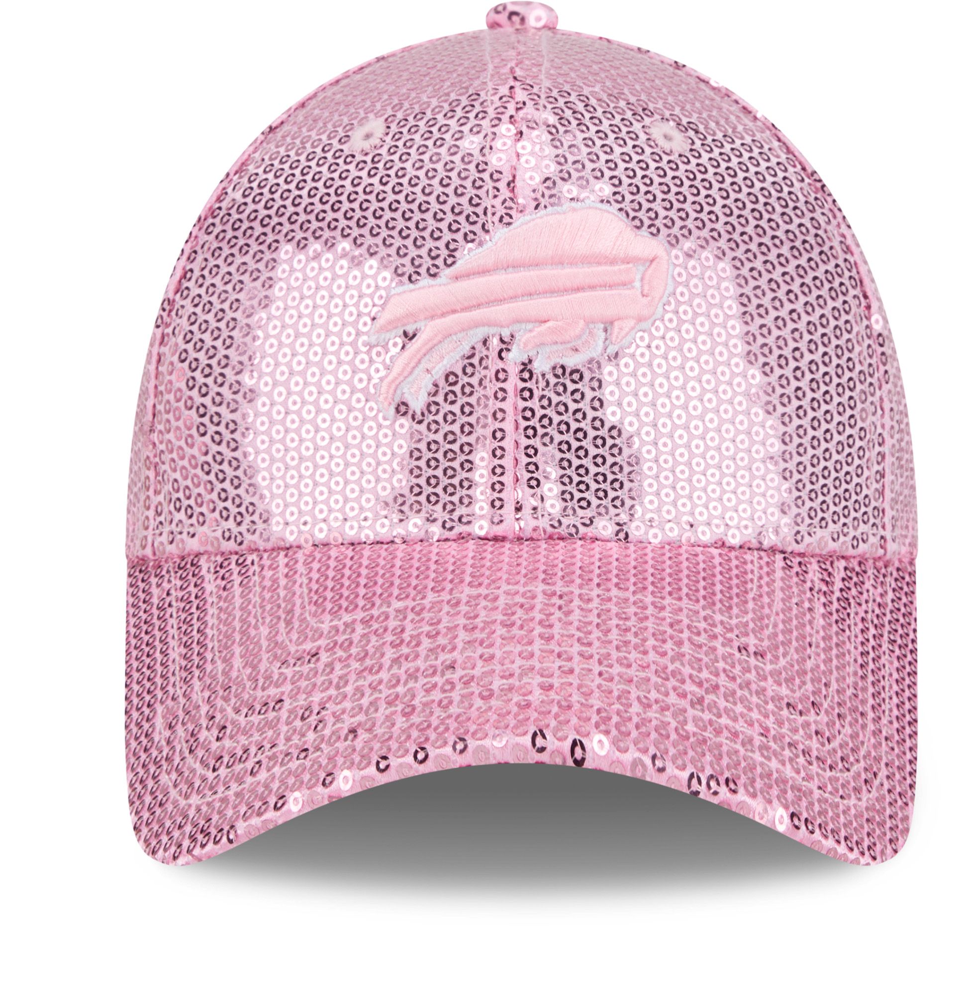 New Era Youth Buffalo Bills Pink Sequin 9Forty Adjustable Hat product image